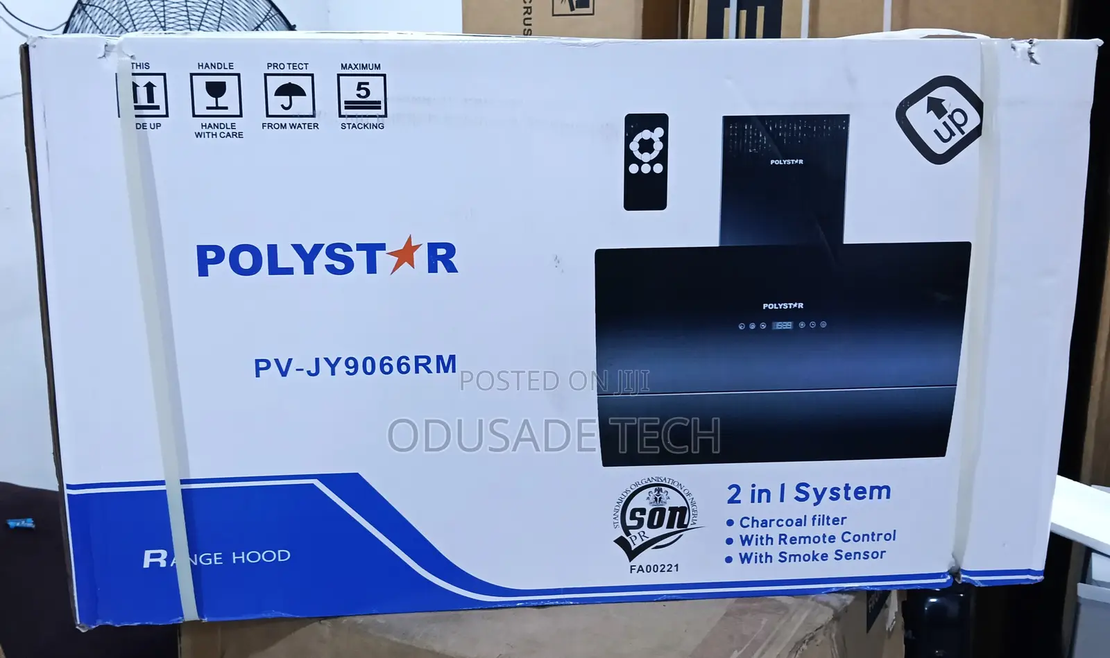 Polystar Pv-Jy9066rm Extractor Hood Remote Control
