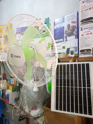 Wall Rechargeable and Solar Fan