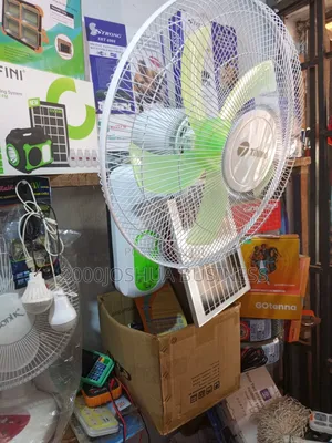Wall Rechargeable and Solar Fan
