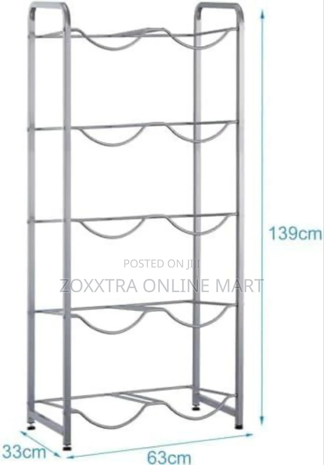 5layer Double Cway Water Can Rack