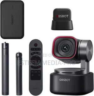 Obsbot Tiny 3 Streaming Combo, Ai-Powered Spatial Audio Webcam