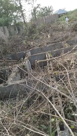 Half Plot of Land 30 X 120 +Two Unit 3 Bedroom Foundation