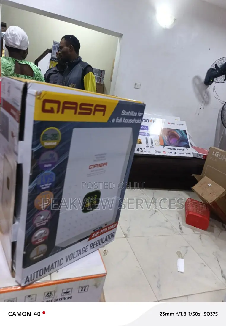 Qasa 10kva Wall Mounted Power Stabilizer Unit