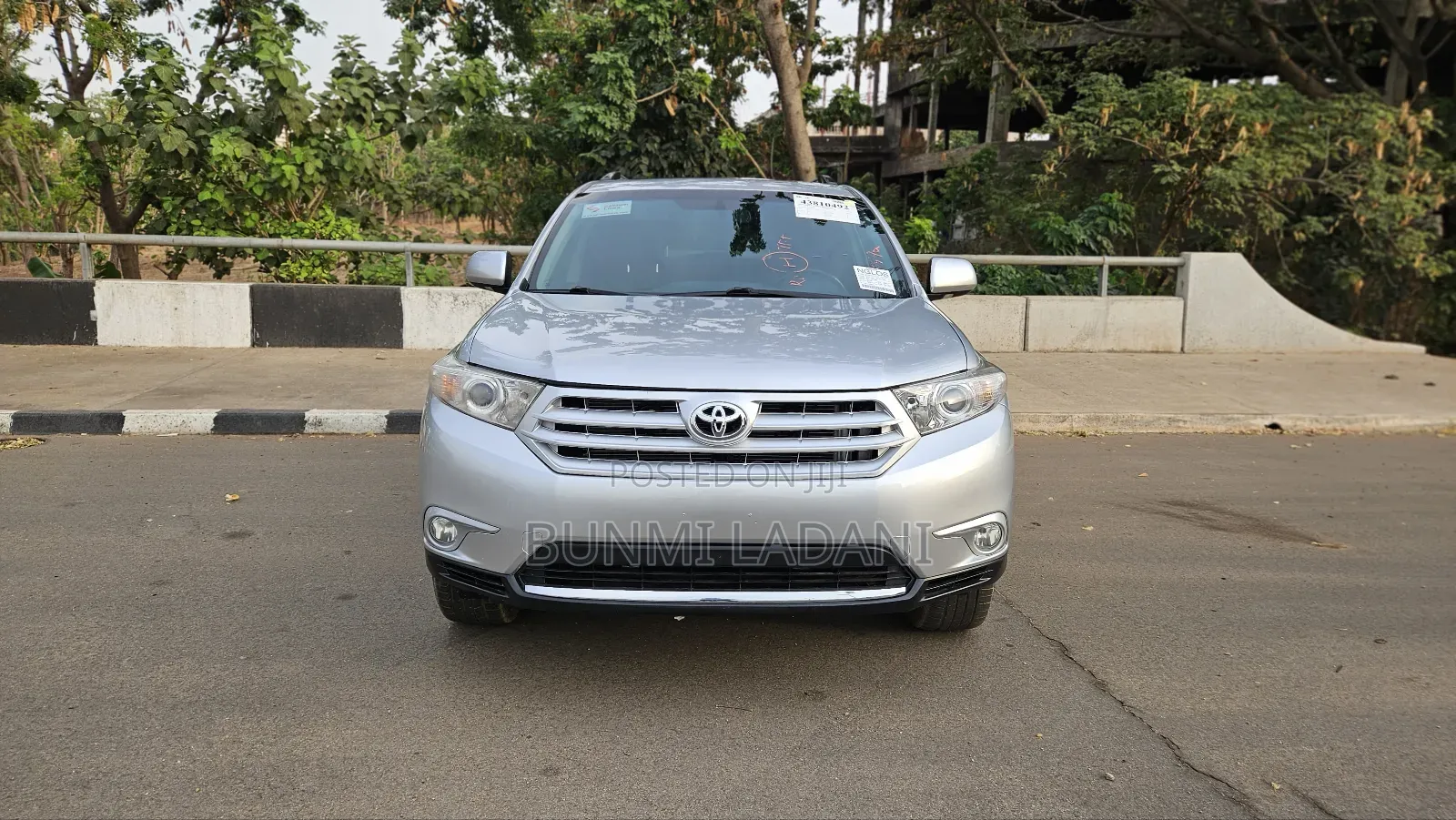 Toyota Highlander Limited 2012 Silver