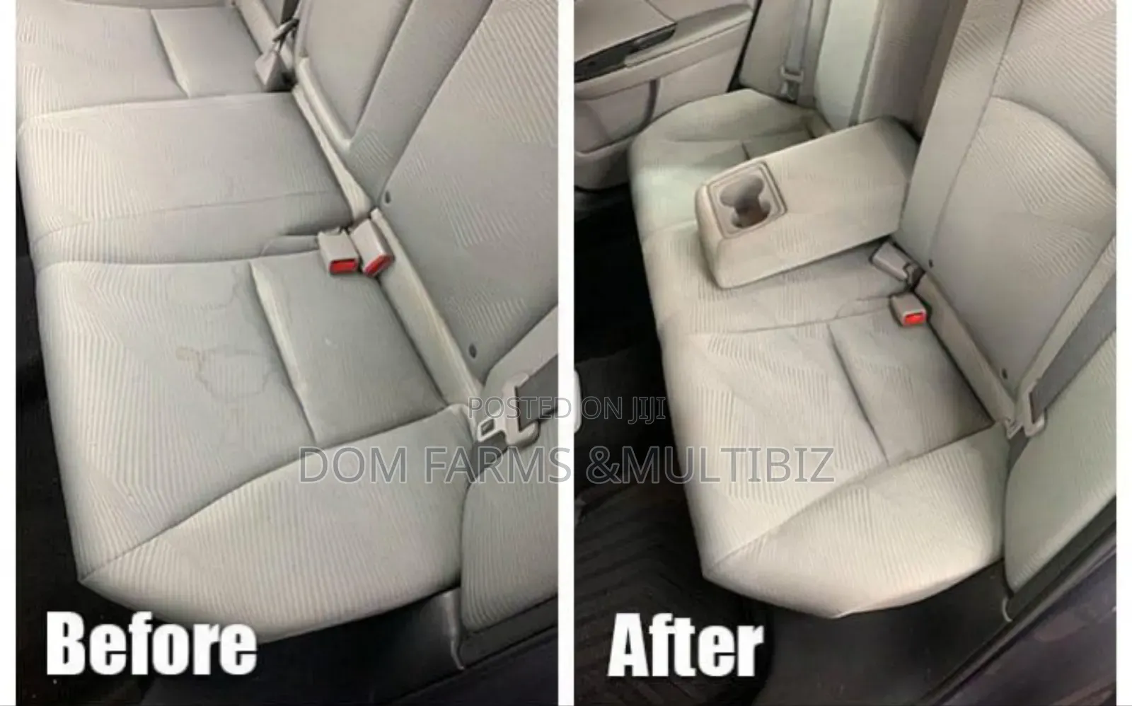 Professional Car Seat Cleaning
