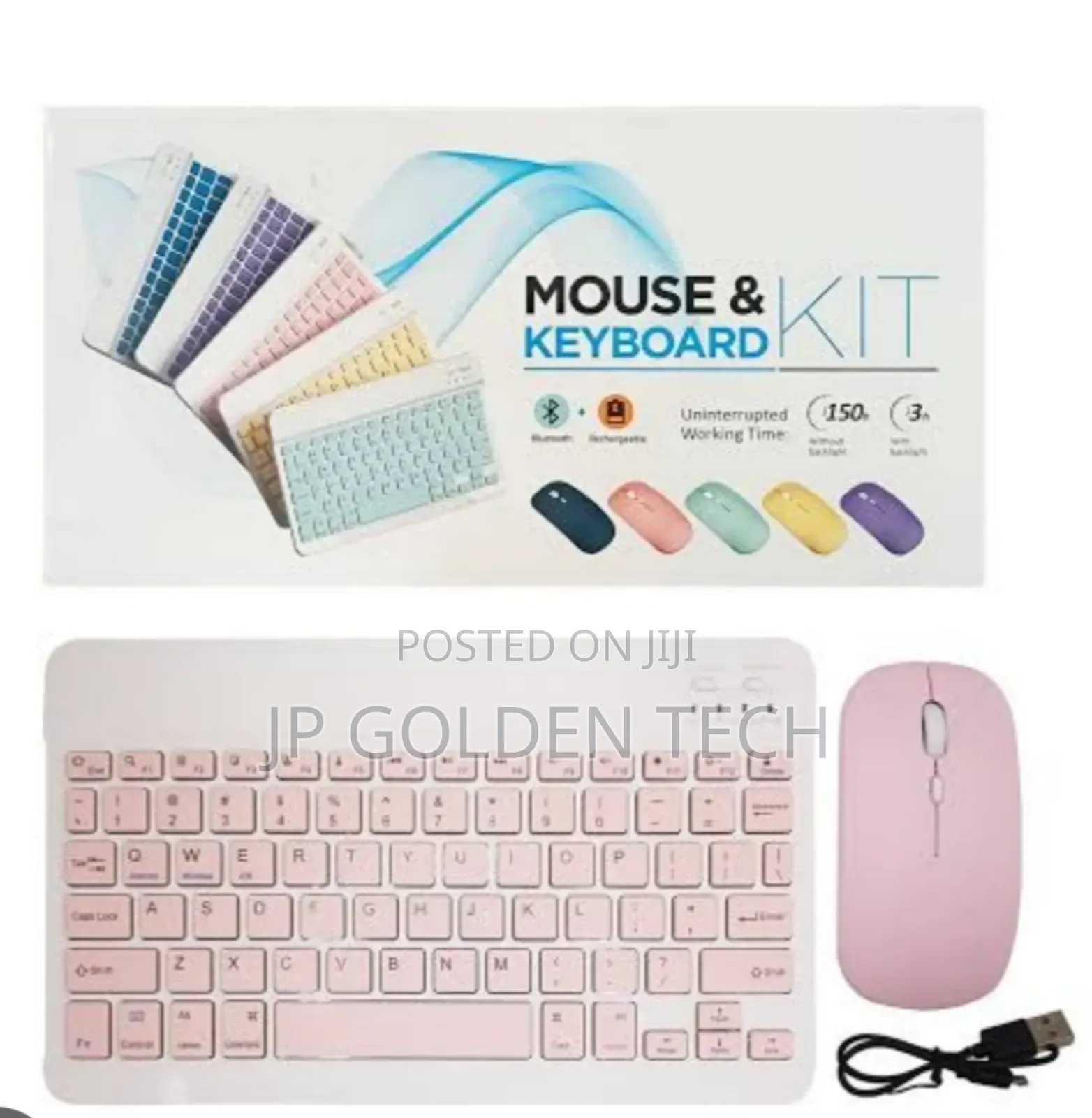 Universal Rgb Wireless Keyboard & Mouse Kit
