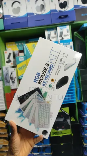 Universal Rgb Wireless Keyboard & Mouse Kit