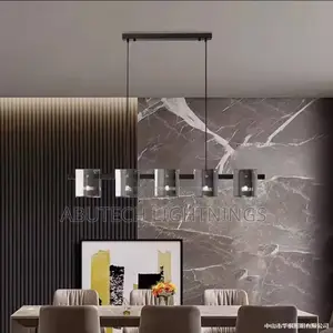 Dining Area Black Glass Luxury Chandelier