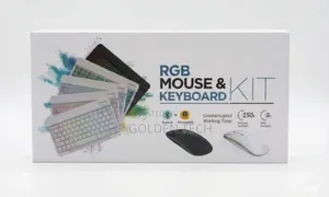 Rechargeable Backlit Bluetooth Keyboard Mouse Combo