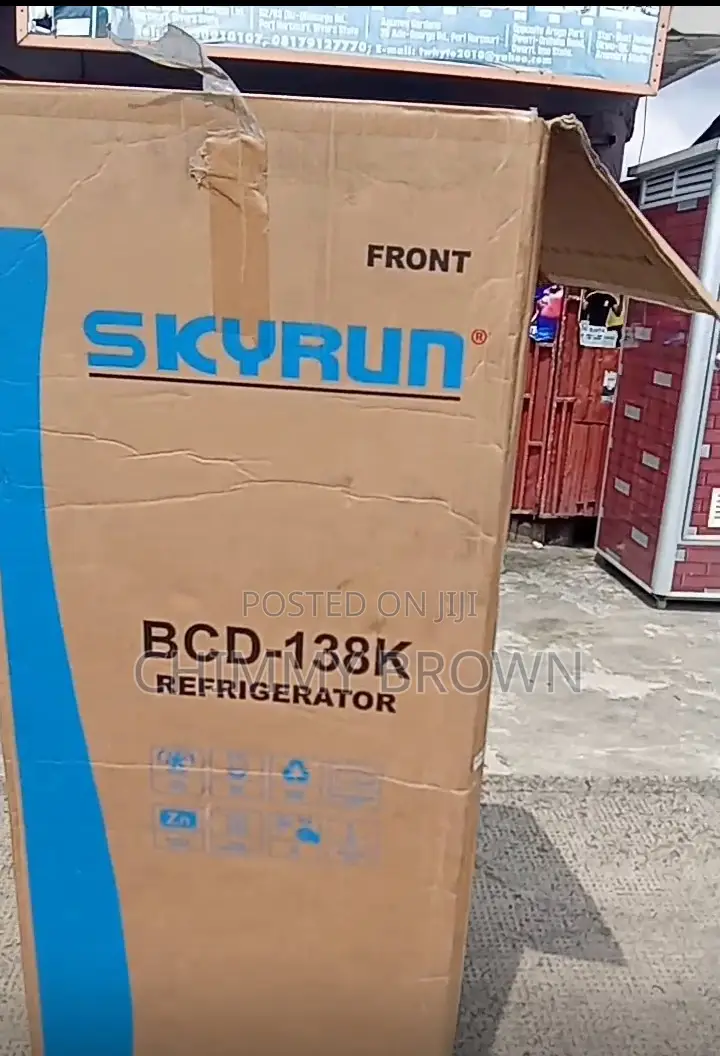 Skyrun Fridge, Model BCD 