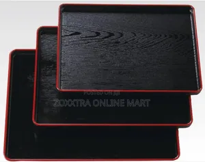 3in1 Black Tray Set