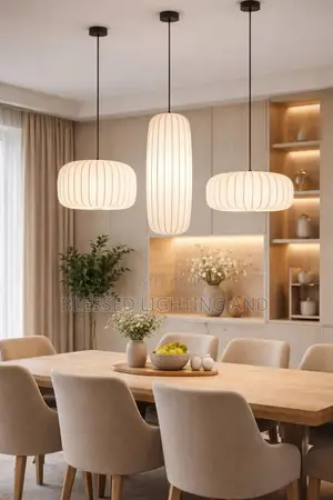 Size 50cm Silk Pendant Lights for Living Room, Dinning, Lounge Lights