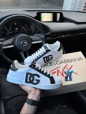 New Dolce Gabbana Patchwork Light With Branded Plate SNKS _