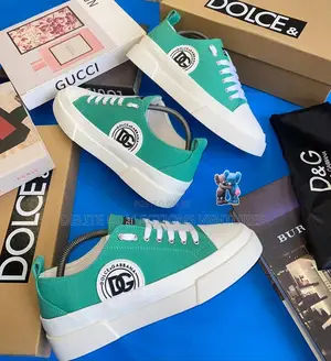New Dolce Gabbana Patchwork Light With Branded Plate SNKS _