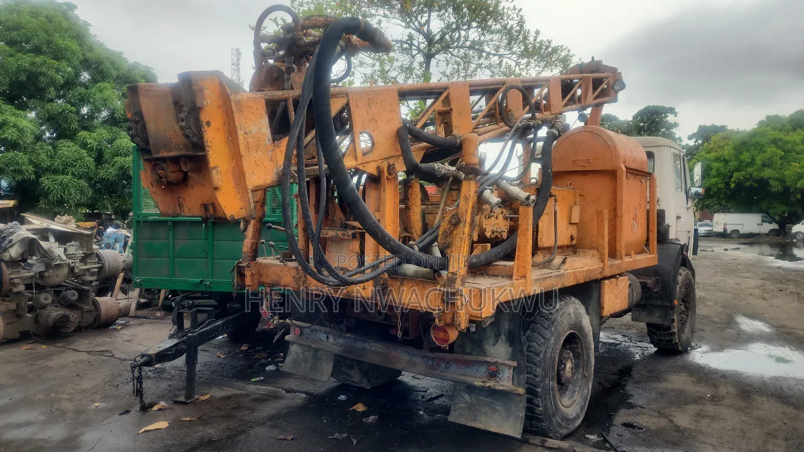 Benz Mobile Drilling Rig Foreign Used