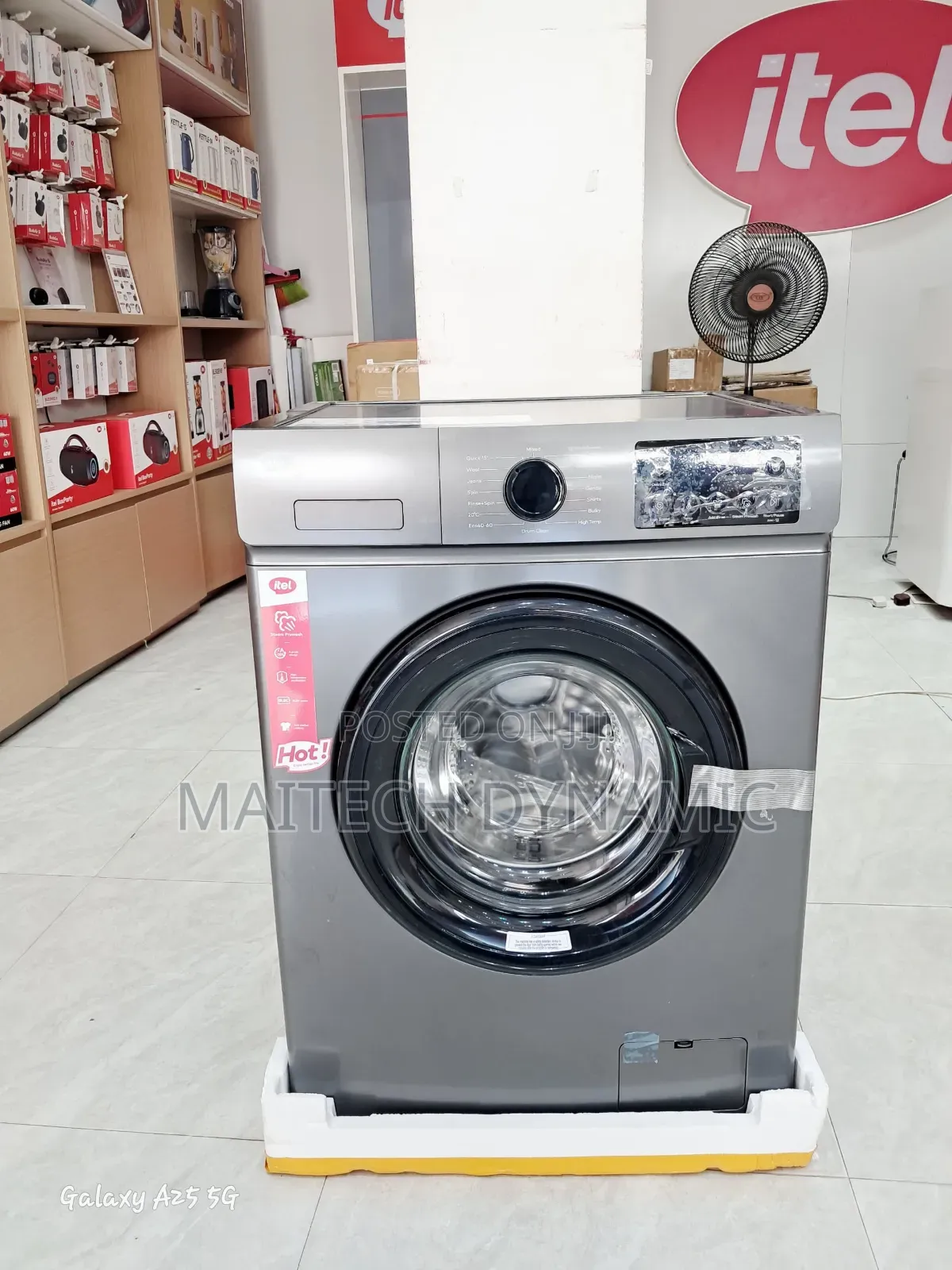 Itel Front Load Washing Machine