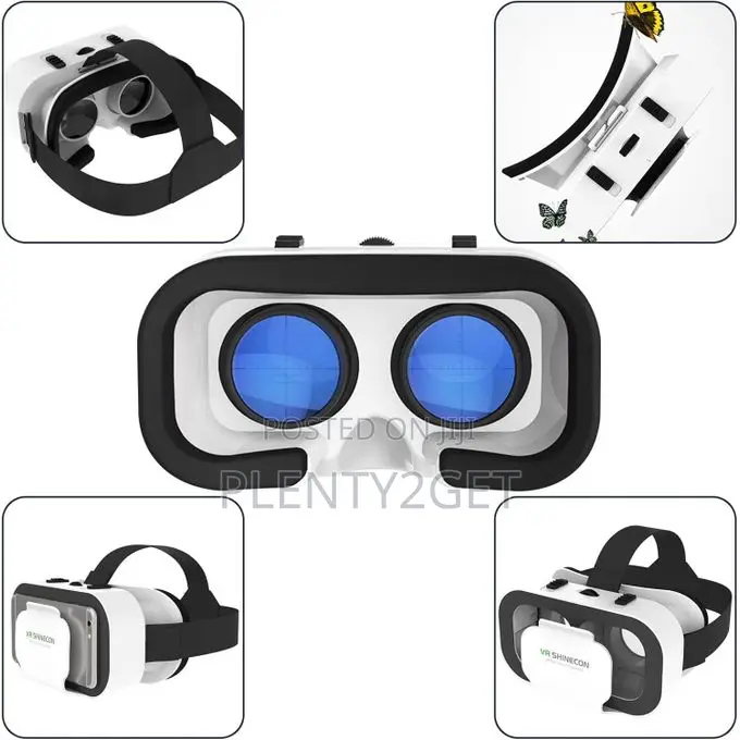 Portable Vr Glasses, Virtual Reality 3d Glasses, With Bluetooth Remote