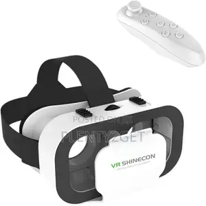 Portable Vr Glasses, Virtual Reality 3d Glasses, With Bluetooth Remote