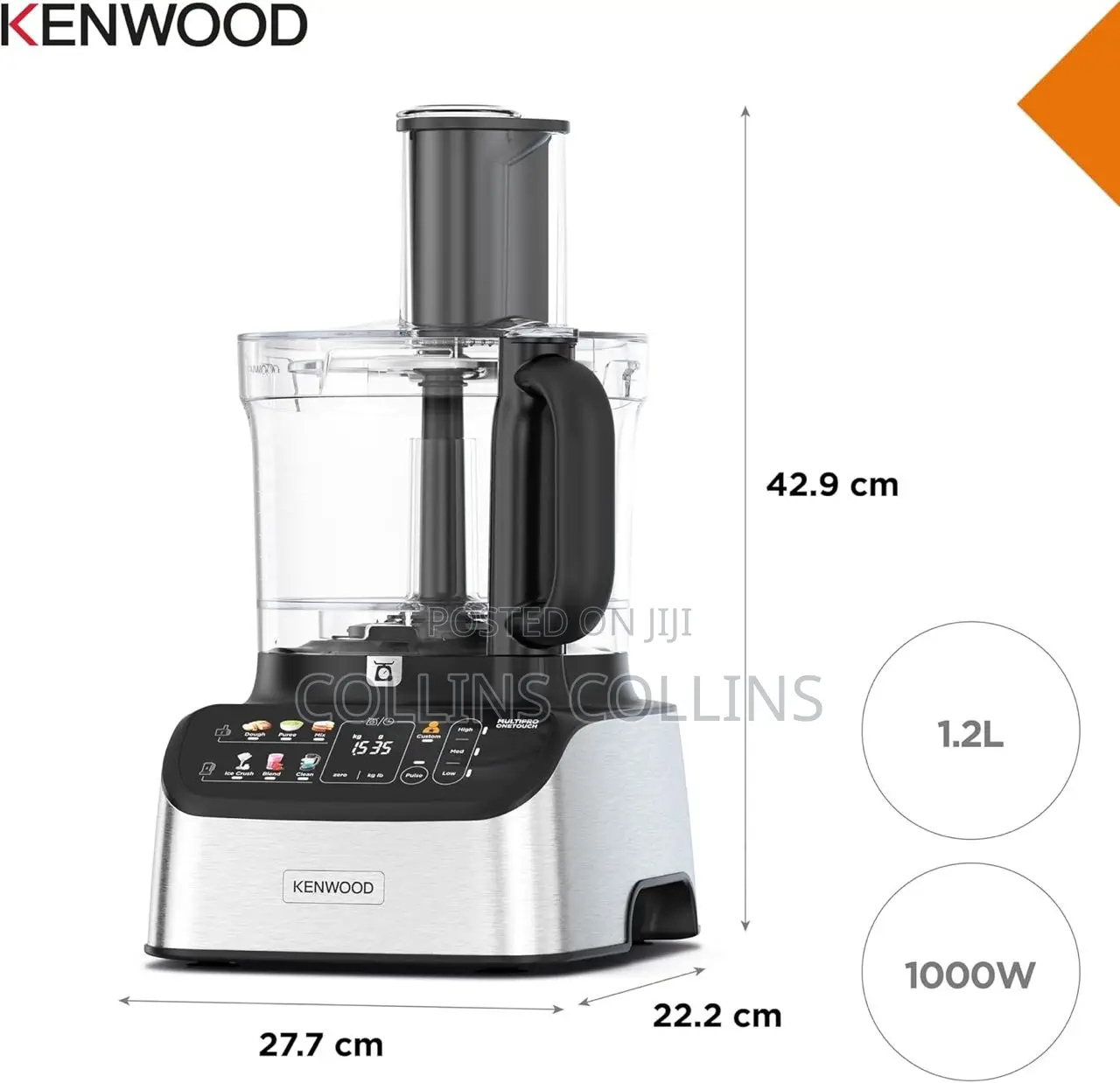 Kenwood Multipro Onetouch, Food Processor and Blender
