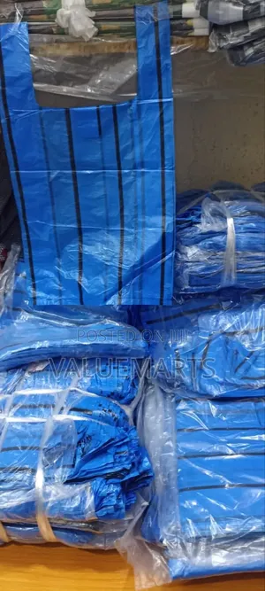 Blue-Black Nylon Bags