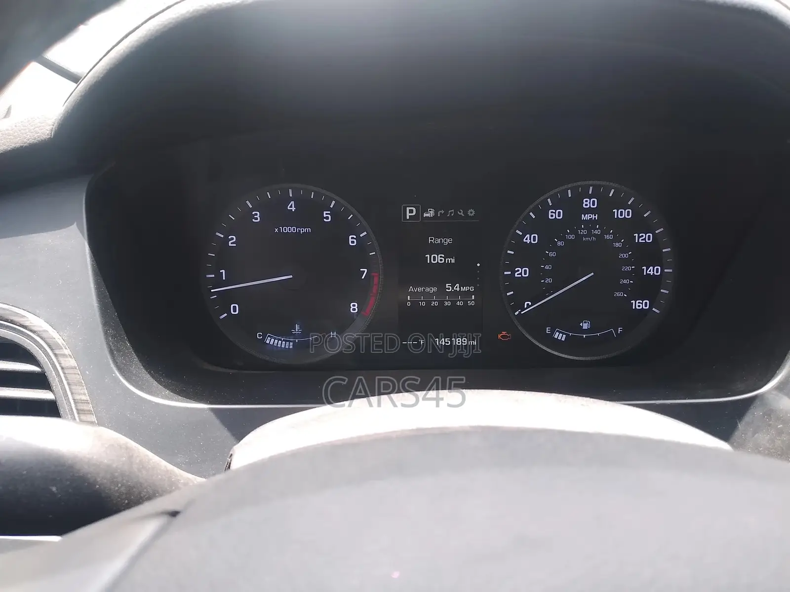 Hyundai Sonata 2015 Black