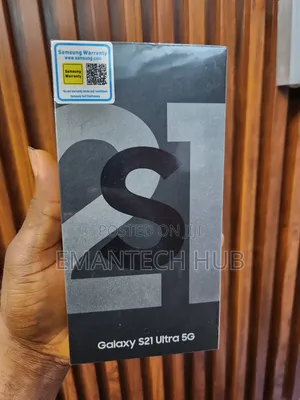 New Samsung Galaxy S21 Ultra 5G 256 GB White