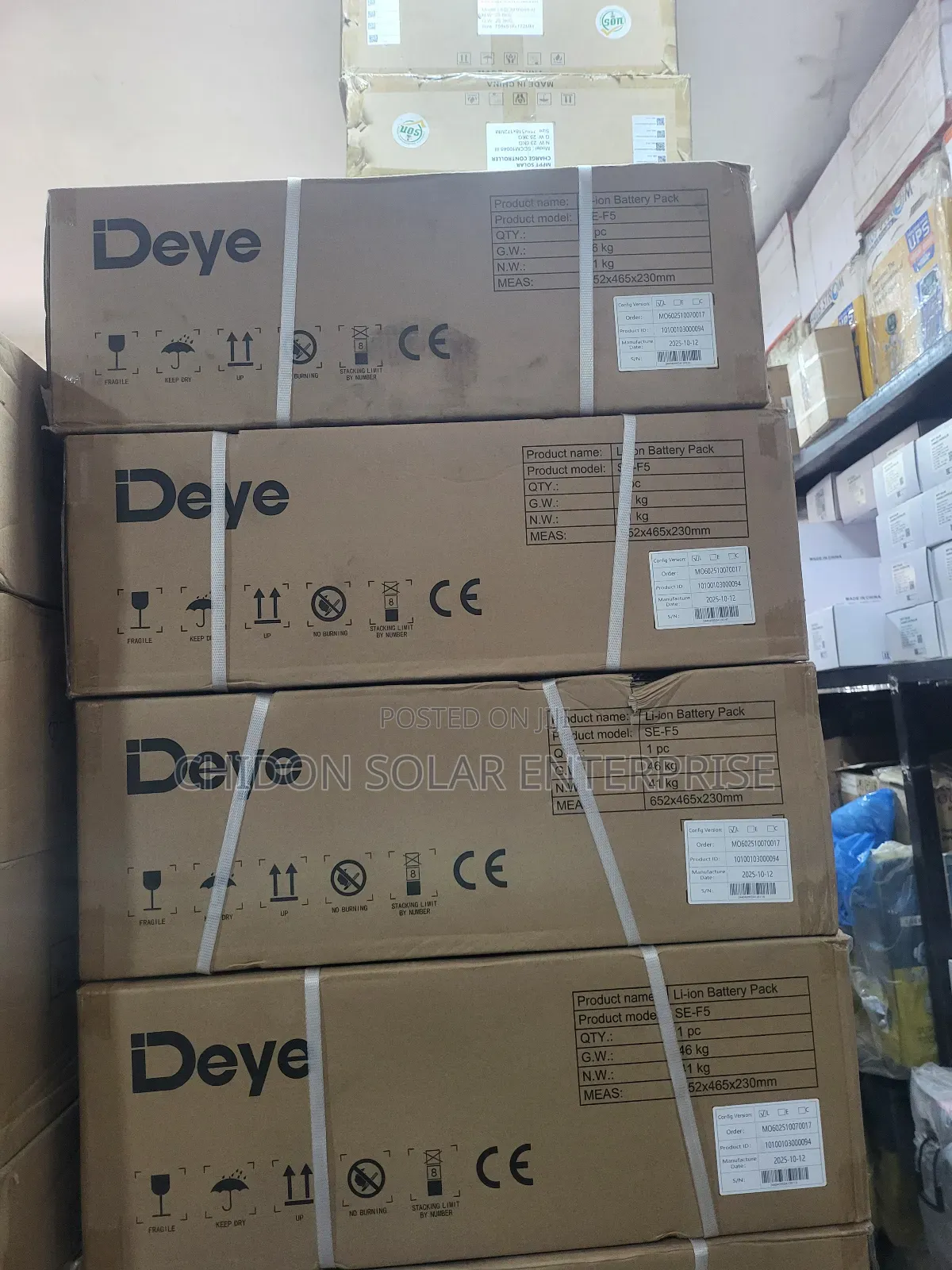 5kwh 48v Deye Lithium Ion Battery