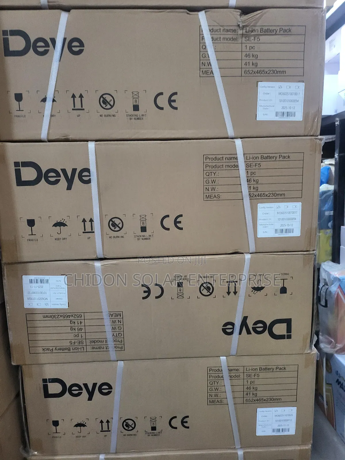 5kwh 48v Deye Lithium Ion Battery