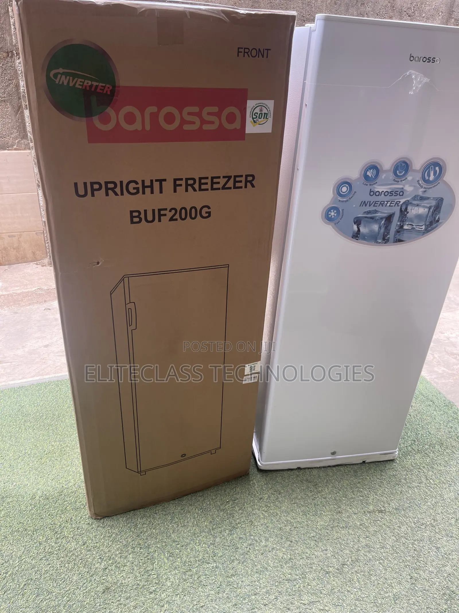 Barossa 200l Freezer Upright Buf200g Series