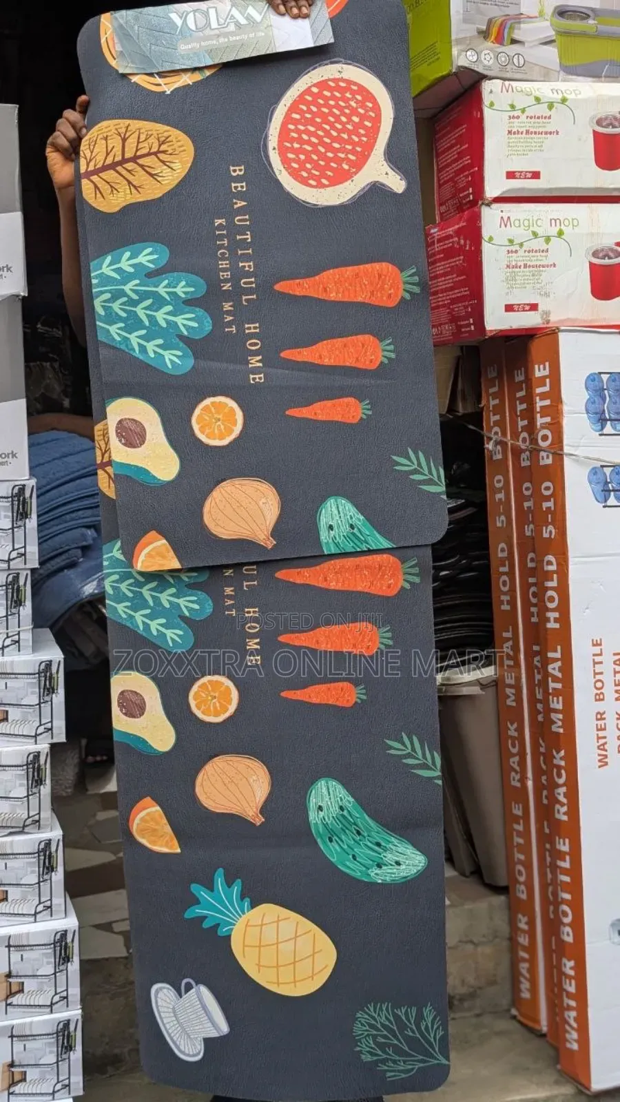 Silicone Kitchen Runner Mat 
160cm by 50cm