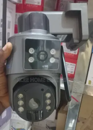 Sd450 Ubox Double Lens Solar Camera - Motion Detection, Night Vision