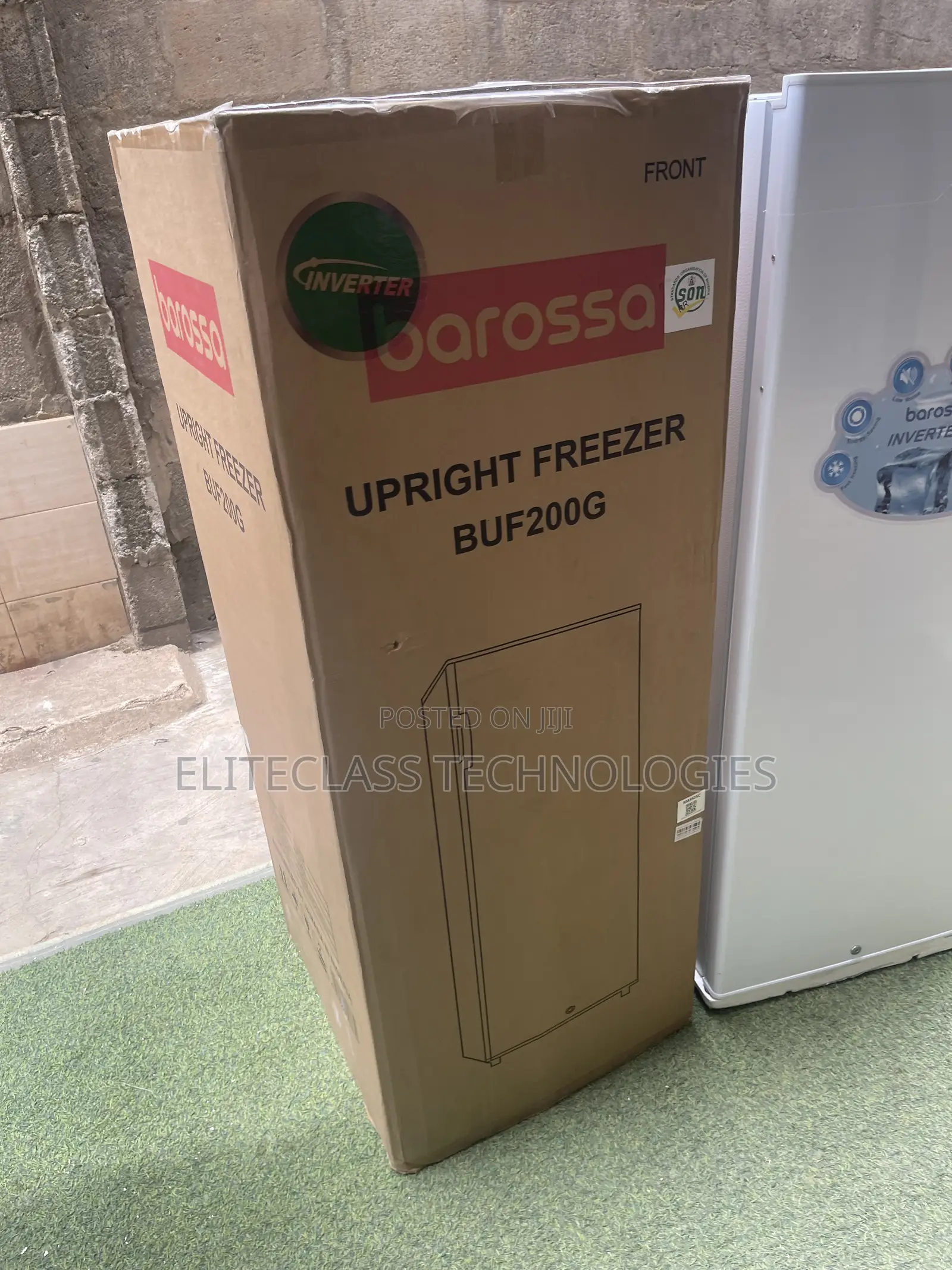 Barossa Upright Freezer Model Buf200g 200l