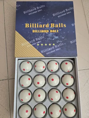 Snooker Dotted White Ball (Small)