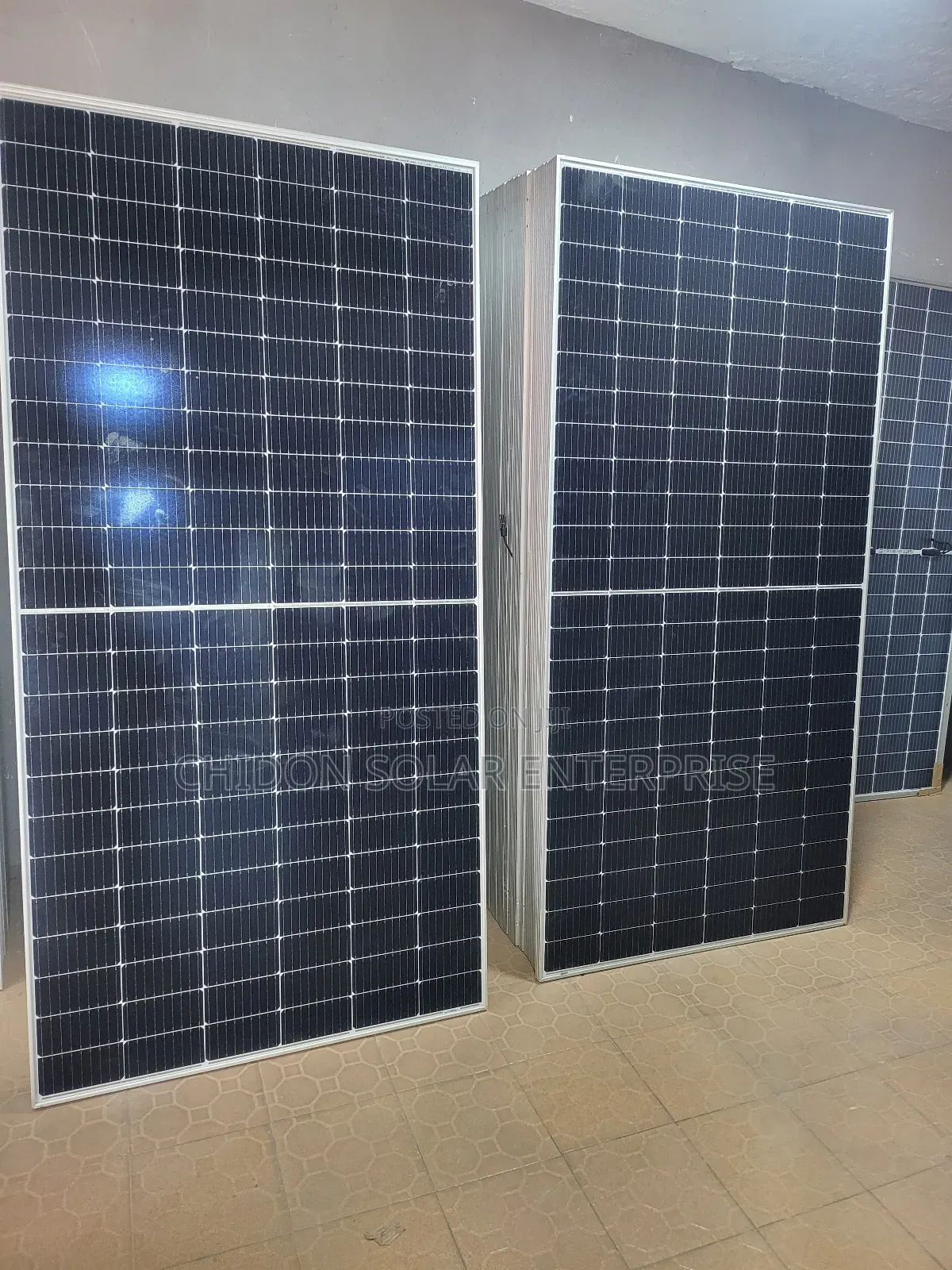 585w Longi Solar Panel Halfcut Bificial
