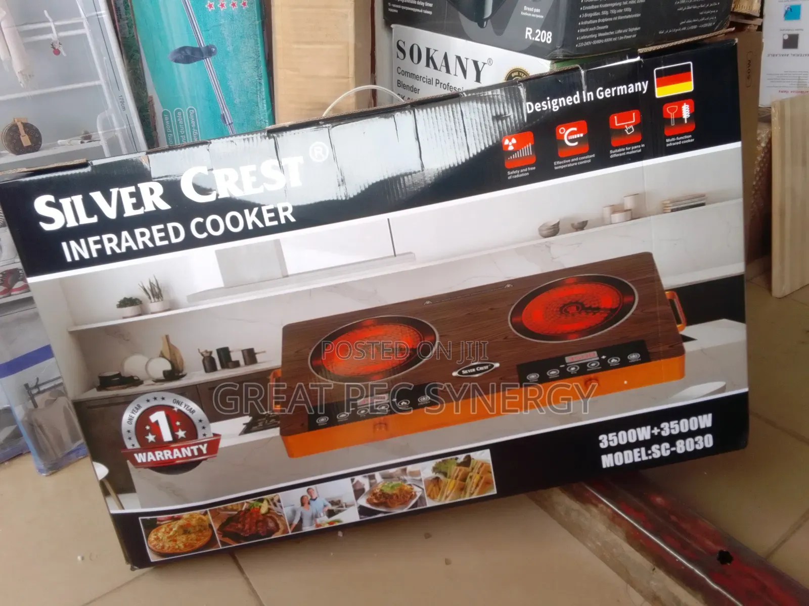 Silver Crest Infrared Cooker