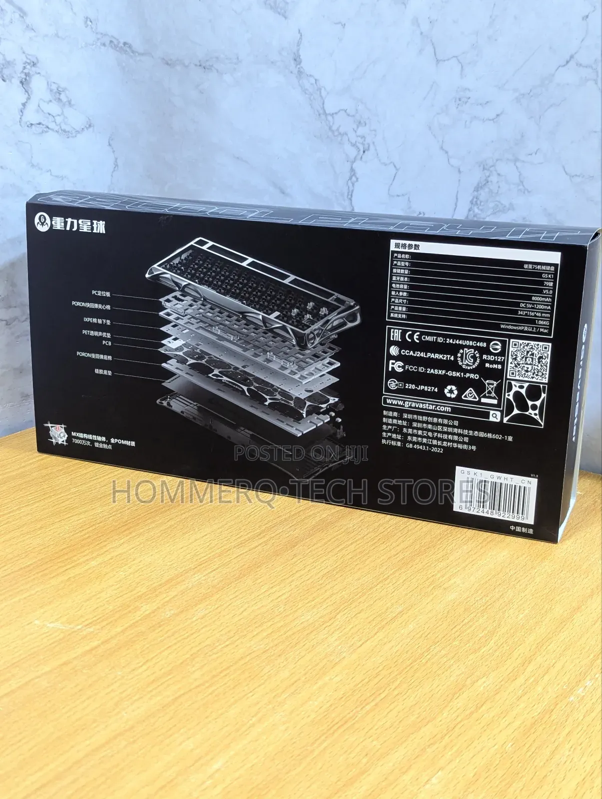 Gravastar Mercury Mechanical Gaming Keyboard