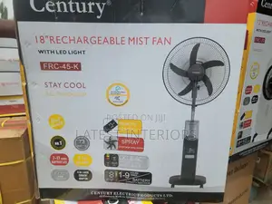 Century 18 Inches Rechargeable Mist Fan