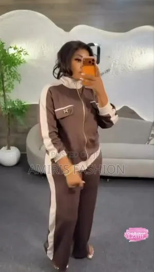 Long Sleeve Two-Piece Trousers