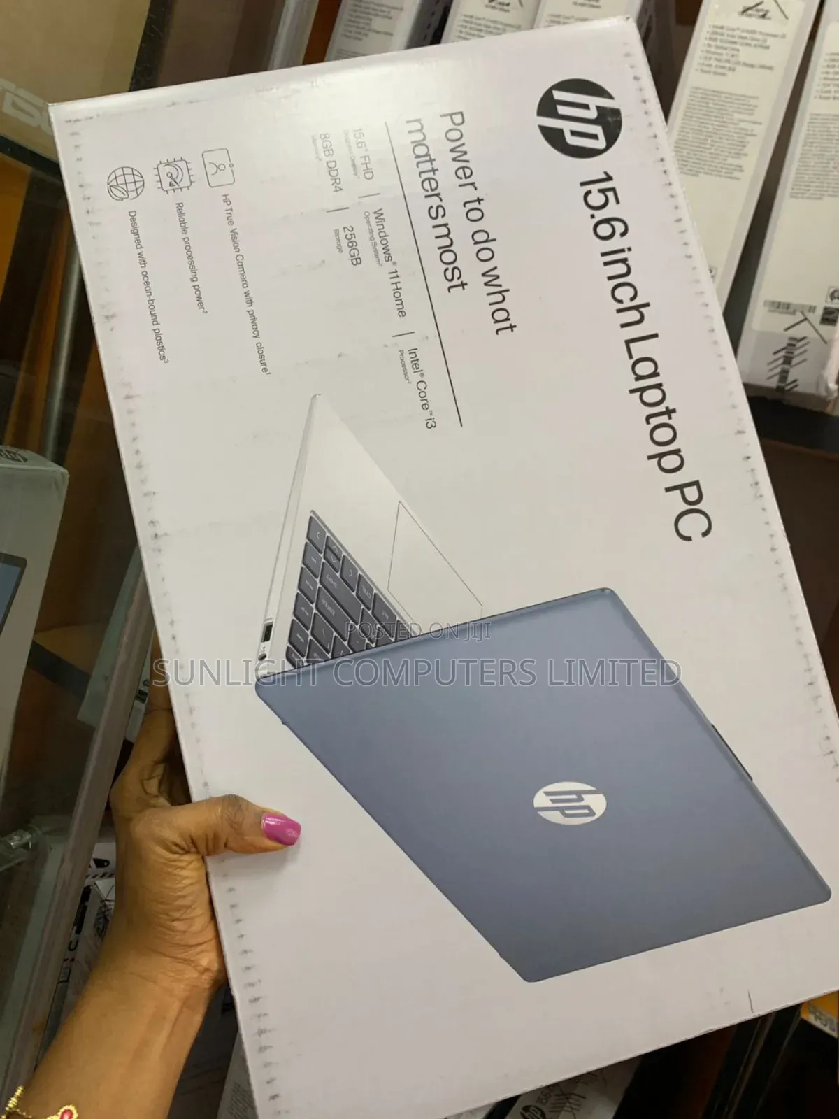 New Laptop HP 15 8GB Intel Core i3 SSD 512GB