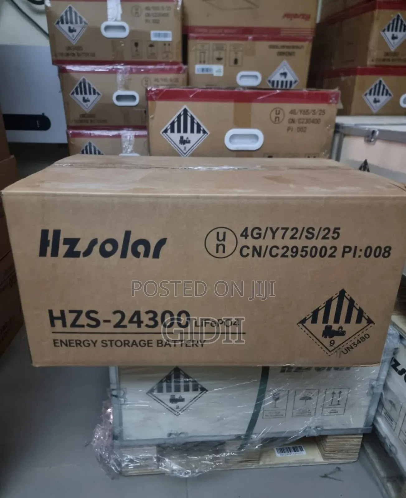 7.680kwh Lithium Battery 25.6v