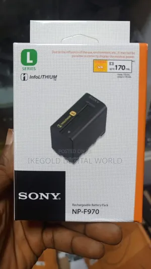 Sony Np-F970 L-Series Rechargeable Battery Pack