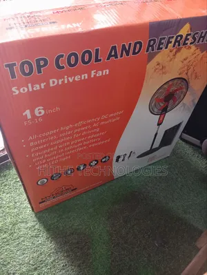 Solar Standing Fan