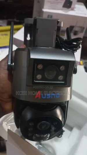 A30 Ubox Double Lens Solar Camera – Motion Detection, Night Vision