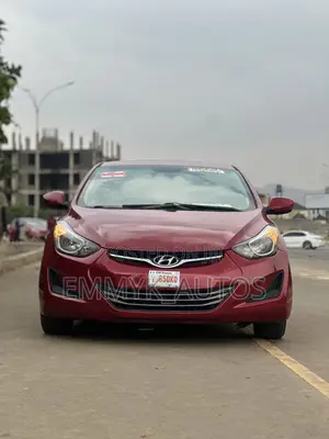 Hyundai Elantra Limited 4dr Sedan (1.8L 4cyl 6A) 2015 Red