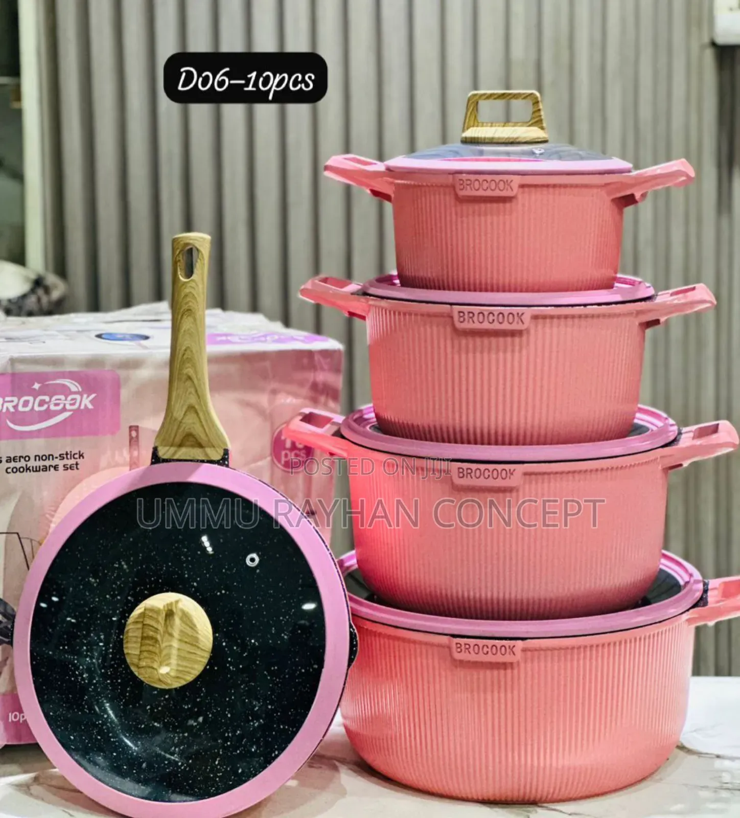 High Quality Non-Stick Cookware Set With Frying Pan