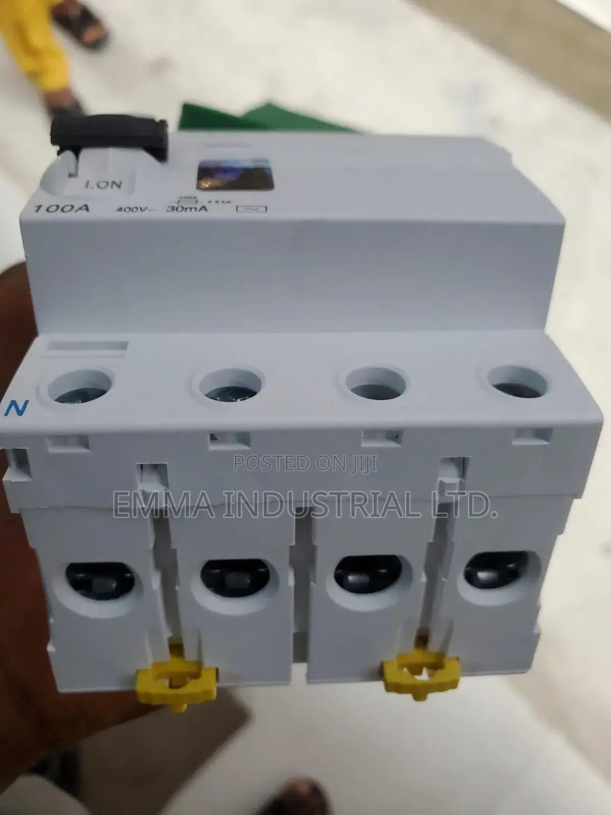 Schneider Elcb Breaker 4p 100amp