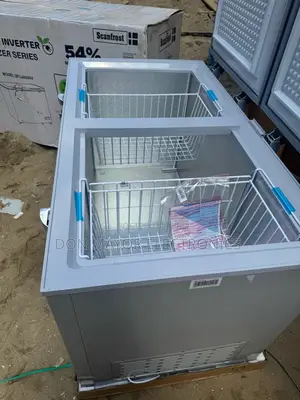 Scanfrost 400 Liters Double Door Inverter Chest Freezer | Sfl400inv