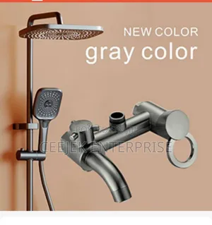 Gray Shower Mixer