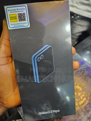 New Samsung Galaxy Z Flip6 256 GB Blue