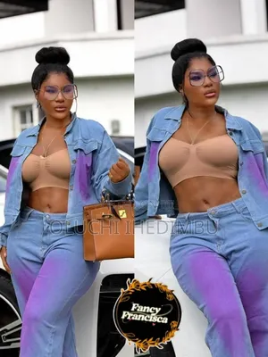 Luxury Denim 2piece Suit